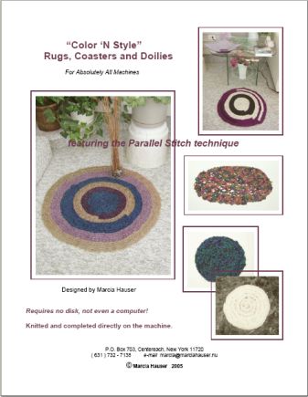 The pattern cover, from Rugs, Coasters and Doilies